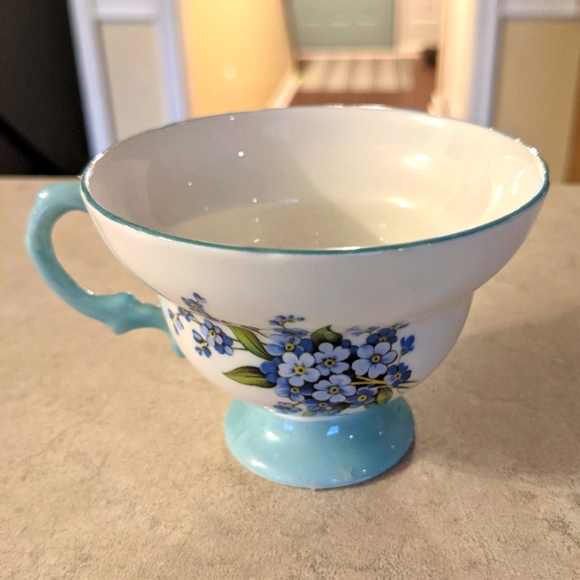 forget me not ROSINA made in England Bone China Tea cup - Picture 5 of 6